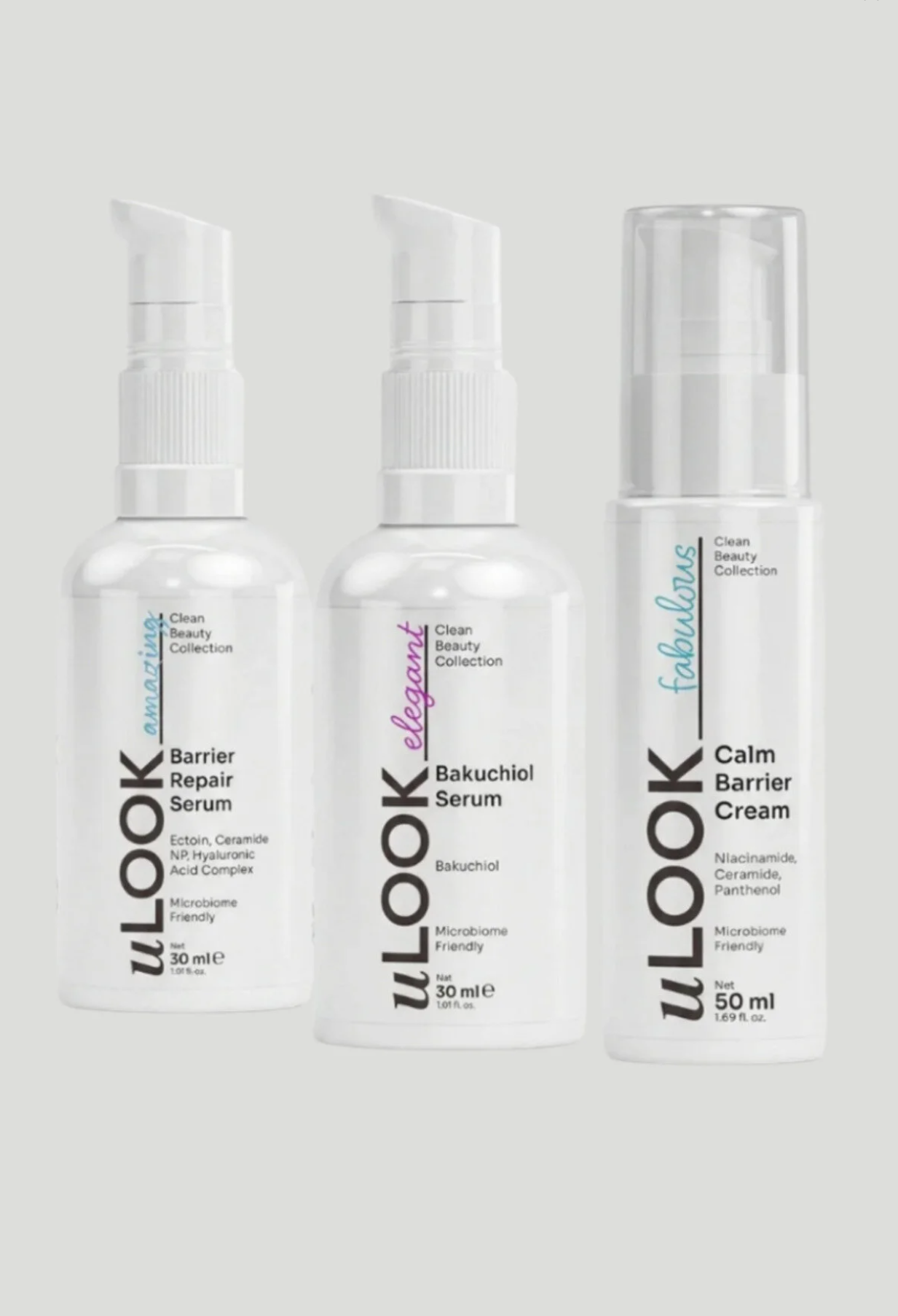 Relax Skin Set 3 Pieces – Bakuchiol Serum + Barrier Repair Serum + Calm Barrier Cream